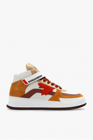 【DSQUARED2】 CANADIAN HIGH-TOP SNEAKERS 関税/送料込 top sneakers Dsquared2 - 'Canadian' high